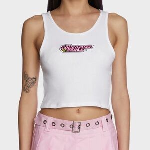 Dolls Kill Powerpuff Iconic Trio Graphic Tank Size Medium